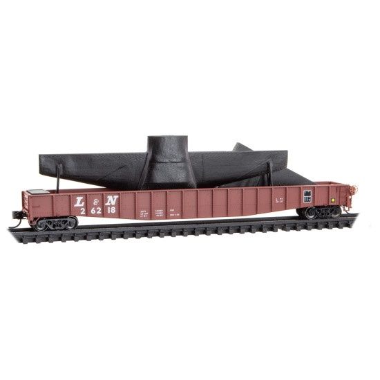 Micro-Trains N 10700110 L&amp;N w/Plane Ld - Rd# 26218