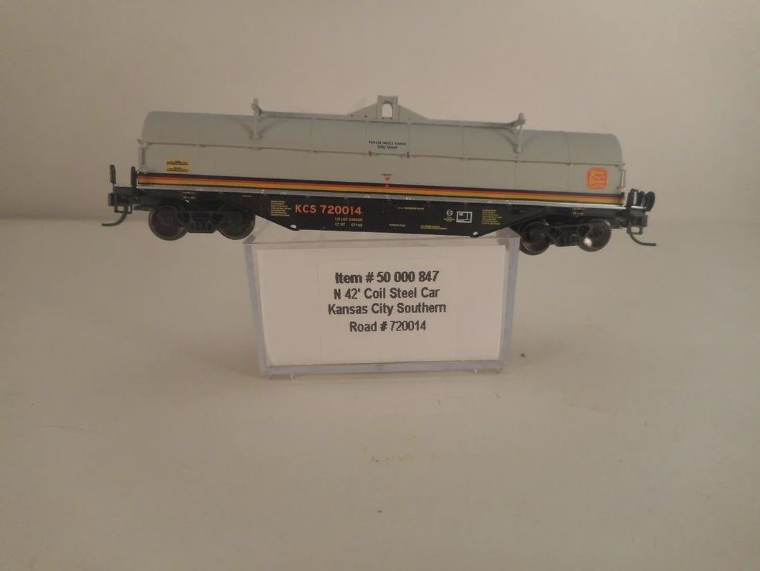Atlas N 50000849 KCS 42&#39; Coil Steel Car Road #720090