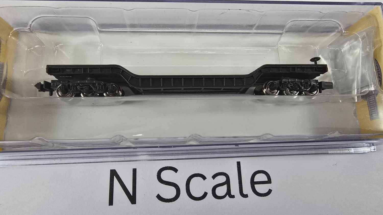 Used N Bachmann 52&#39; Depressed Center Flat Car