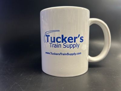 Terry Tucker&#39;s Train Supply Coffee Mug w/Logo 11oz