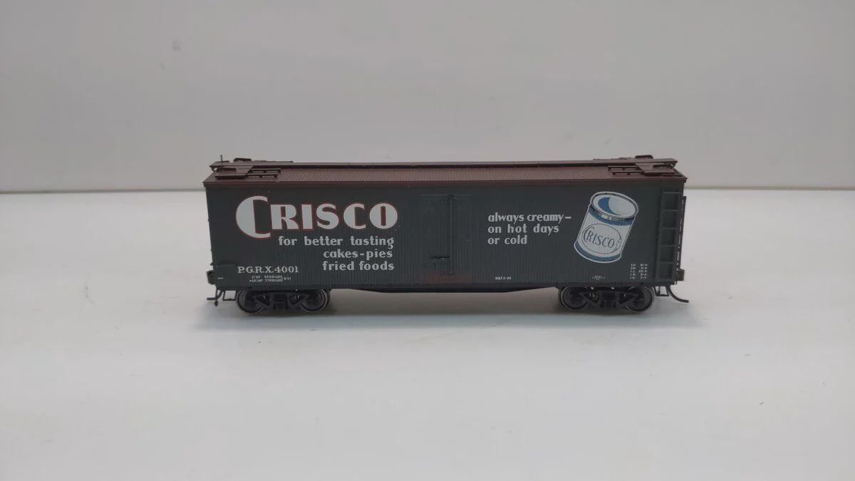 Used Atlas N 41487 Crisco 40&#39; Wood Reefer Car