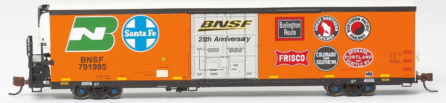 Atlas N 25-16 NSEATL 64&#39; Trinity Reefer BNSF 791995