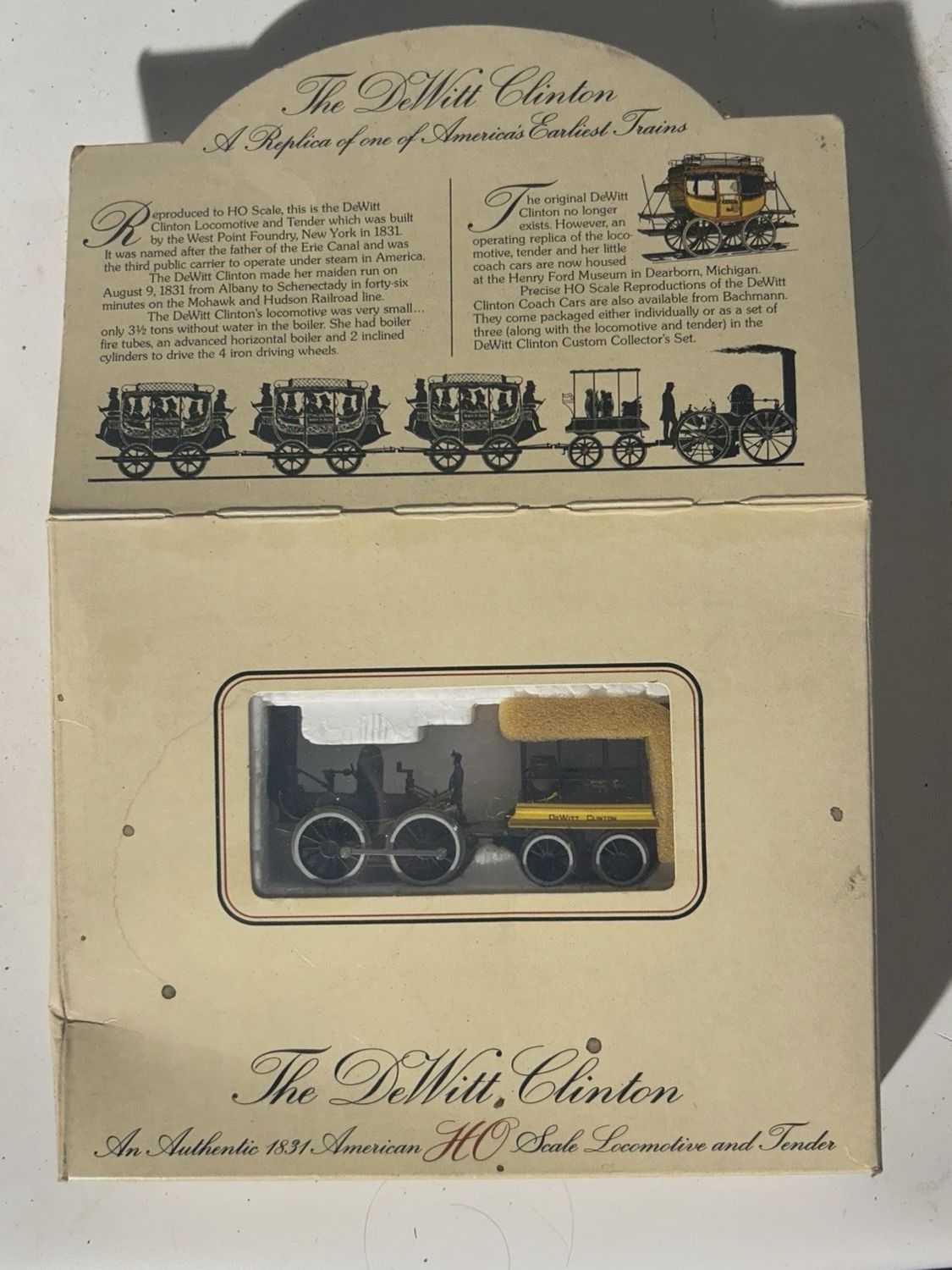 Used HO Bachmann 41-500 The DeWitt Clinton