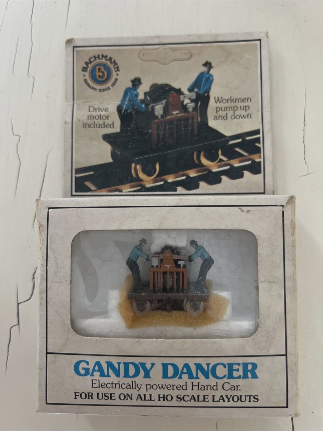 Used HO Bachmann 46202 Gandy Dancer