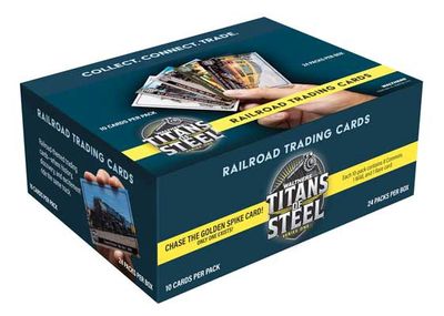 Walthers 900-1000 Railroad Trading Cards, Titans of Steel (Series 1)