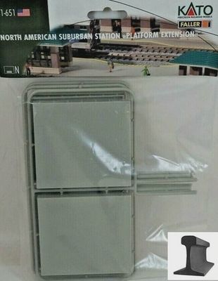 Kato N 31-651 North American Suburban Station Platform Extension Kit