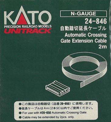 Kato N 24-846 Automatic Crossing Gate Extension Cable w/Connector