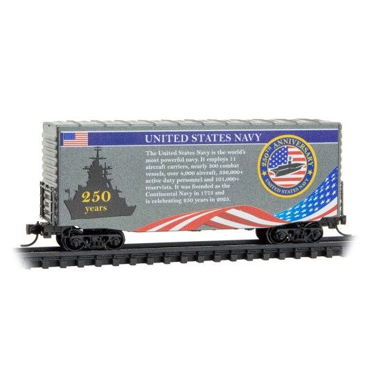 Micro Trains N 1010842 US Navy 250th Anniversary
