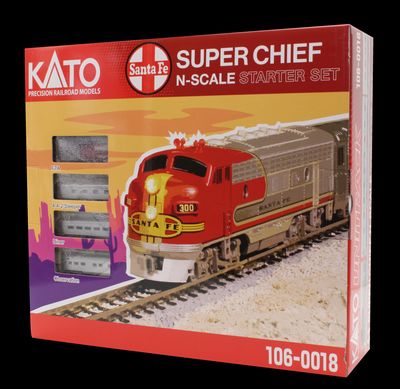 Kato N 106-0018 ATSF Chief Starter Set