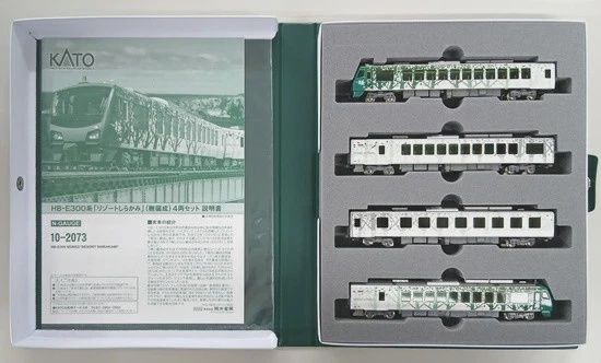 Kato N 10-2073 HB-E300 Series &quot;Resort Shirakami&quot; (4-car)
