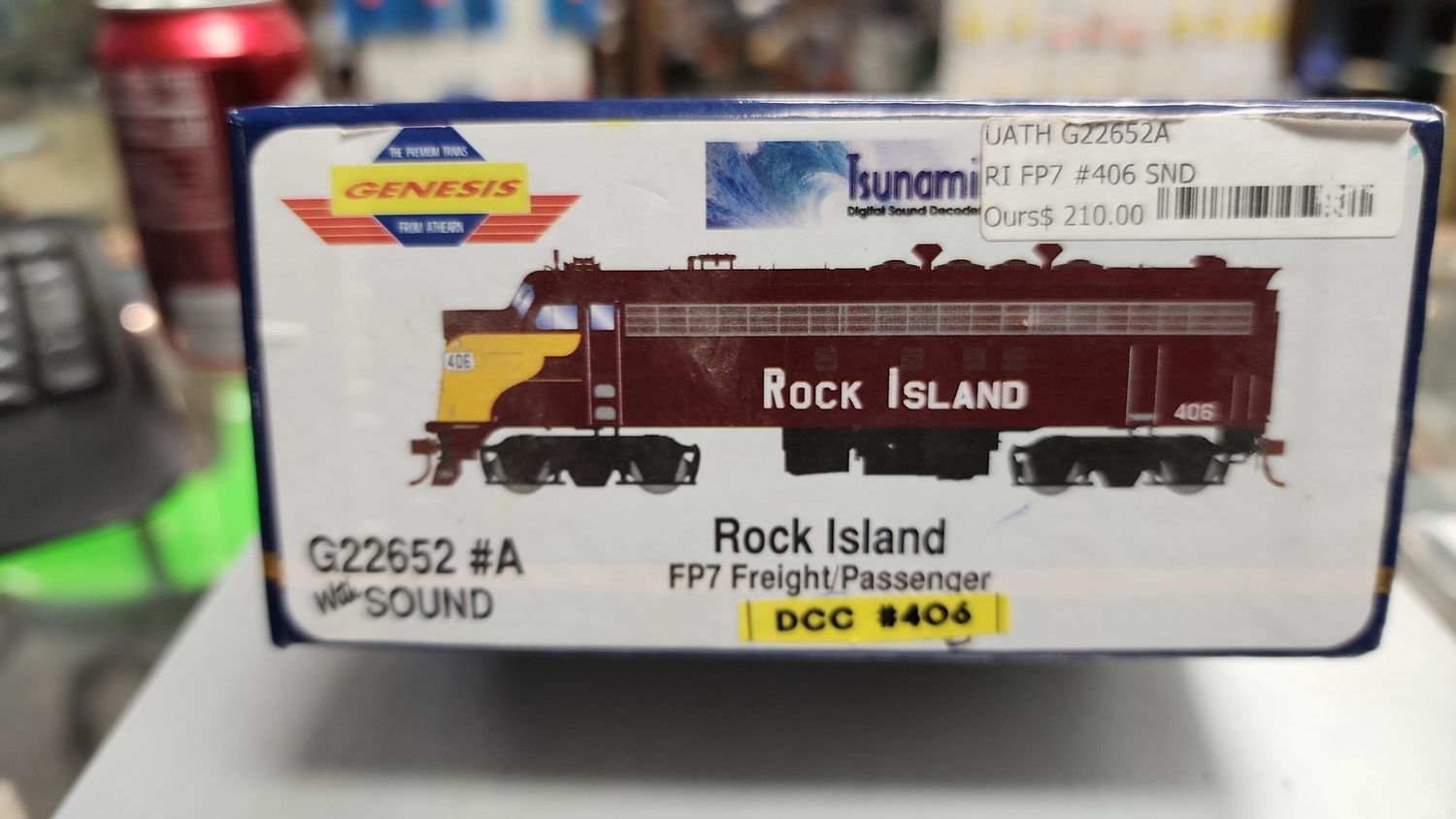 Used Athearn HO G22652 A-Unit w/Tsunami Sound