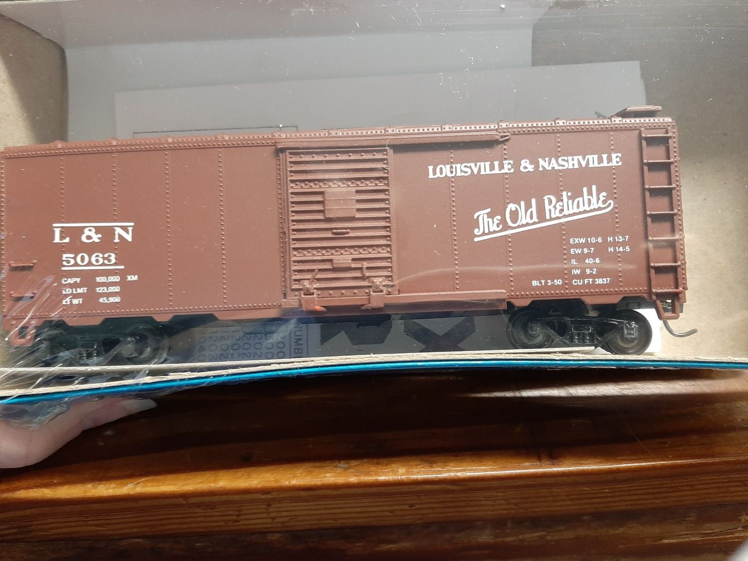 Used HO Athearn L&amp;N Freight Car&quot;The Old Reliable&quot; #5063