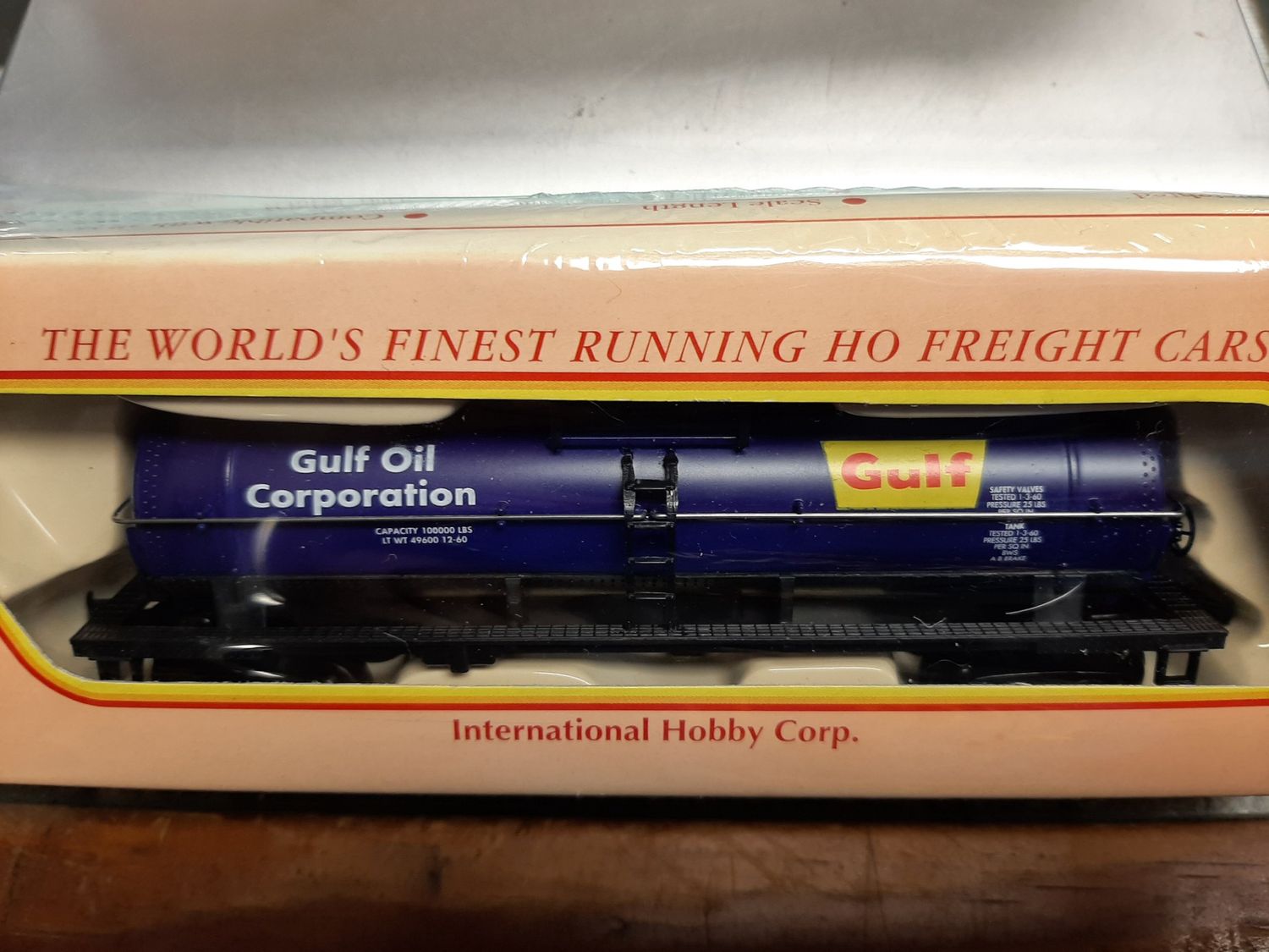 Used HO Scale &quot;Gulf Oil Corp.&quot; Tanker
