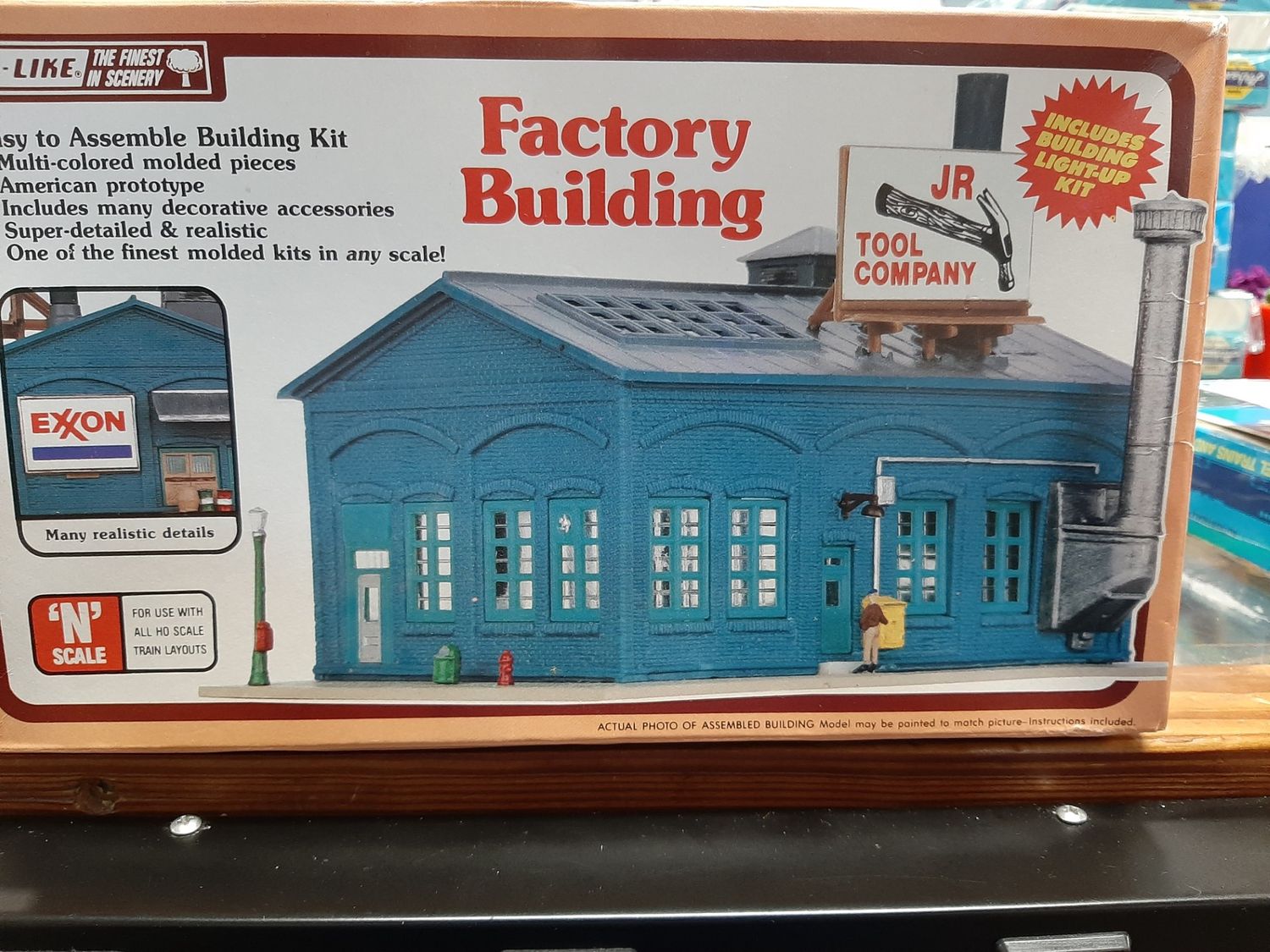 Used N Scale Factory Building Kit #7408