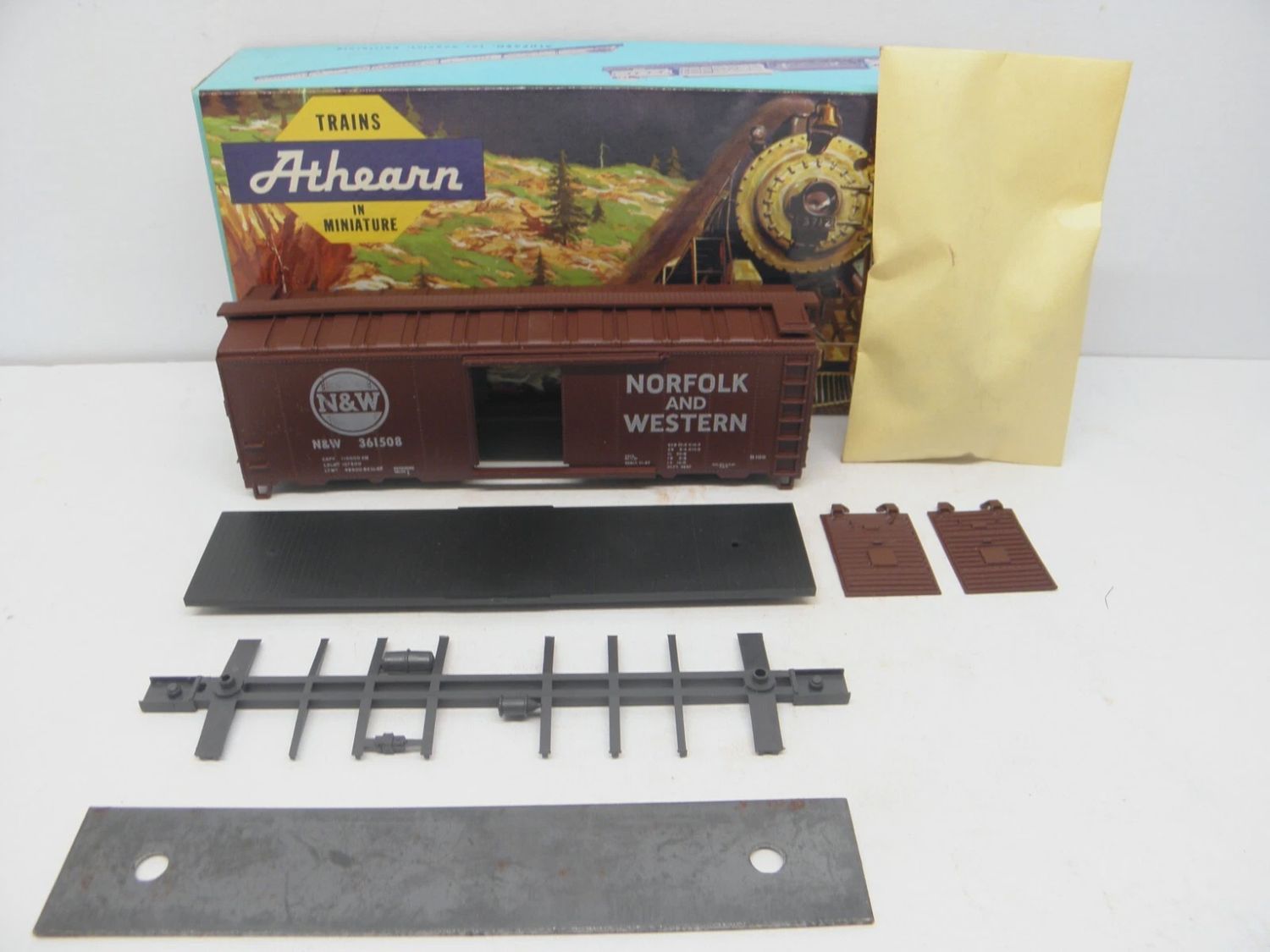 Used HO Athearn N&amp;W 361508 40&#39; Boxcar