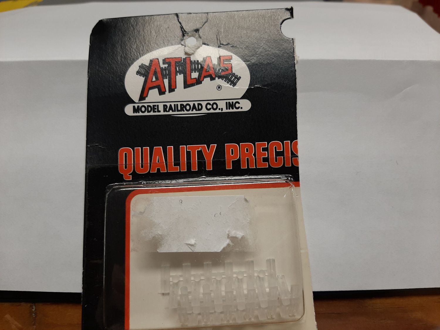 Used HO Scale Clear Insulators 24pk