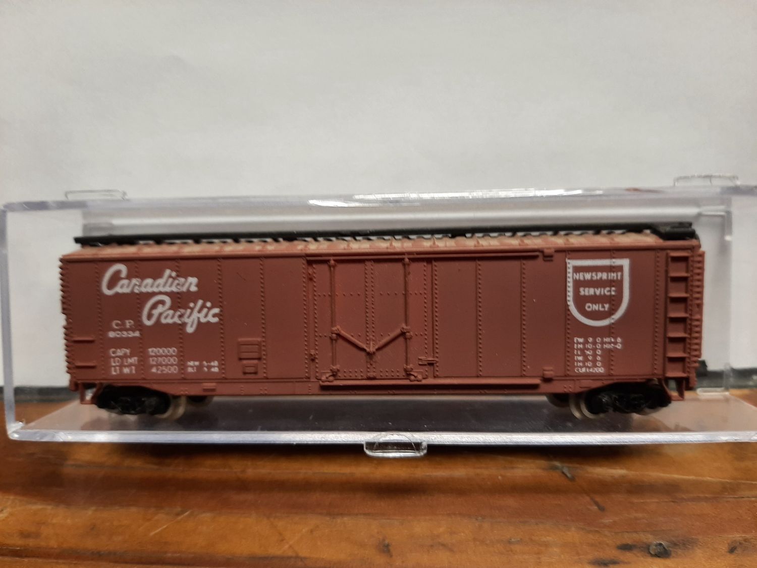Used N Scale Canadiaan Pacific Box Car #80334