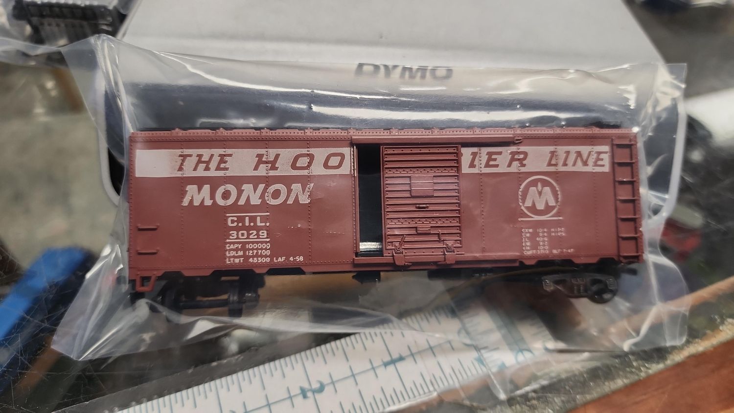Use HO Unknown 3029 Monon 40&#39; Boxcar
