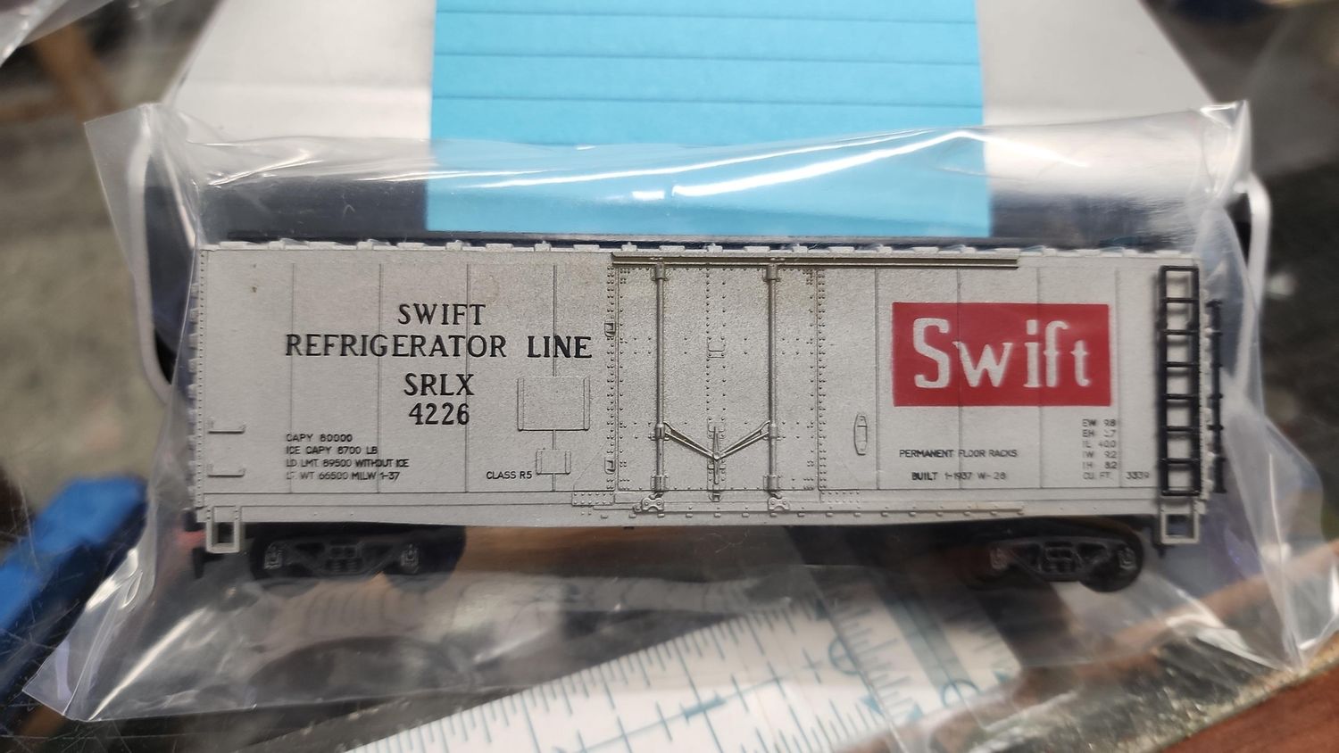 Used HO Tyco SRLX 4226 40&#39; Refrigerated Car