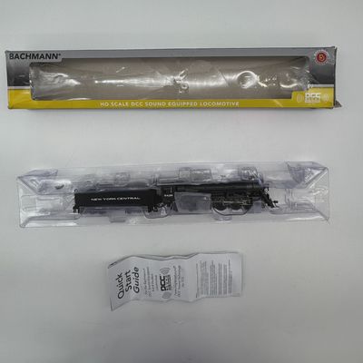 Used HO Bachmann 53604 Hudson 4-6-4 Steam Locomotive (TCS WOWSOUND) NYC #5438