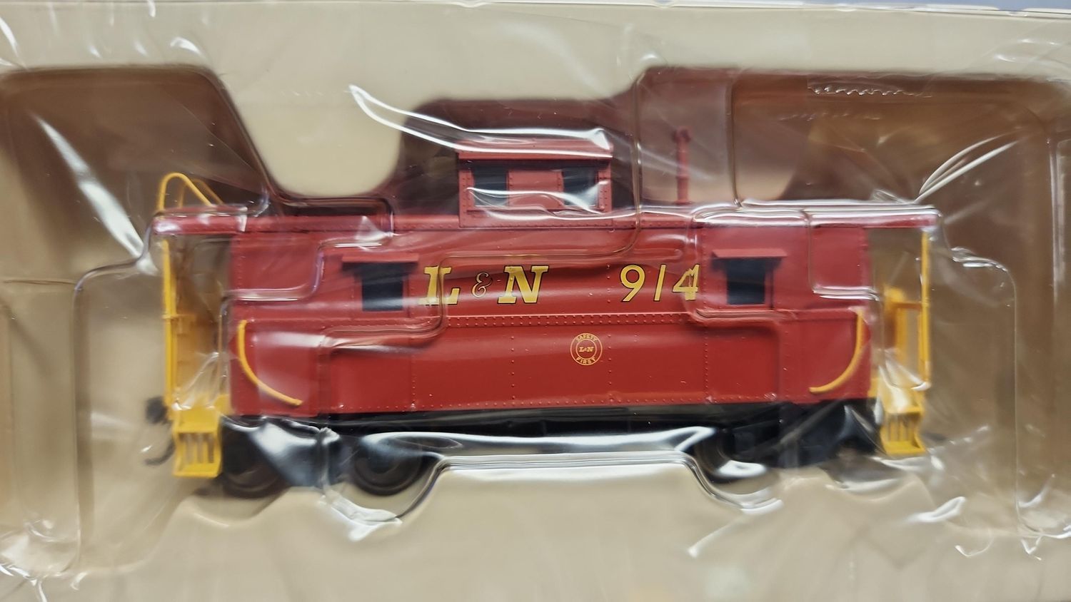 Used HO Atlas 1145 Cupola Caboose L&amp;N Road #914