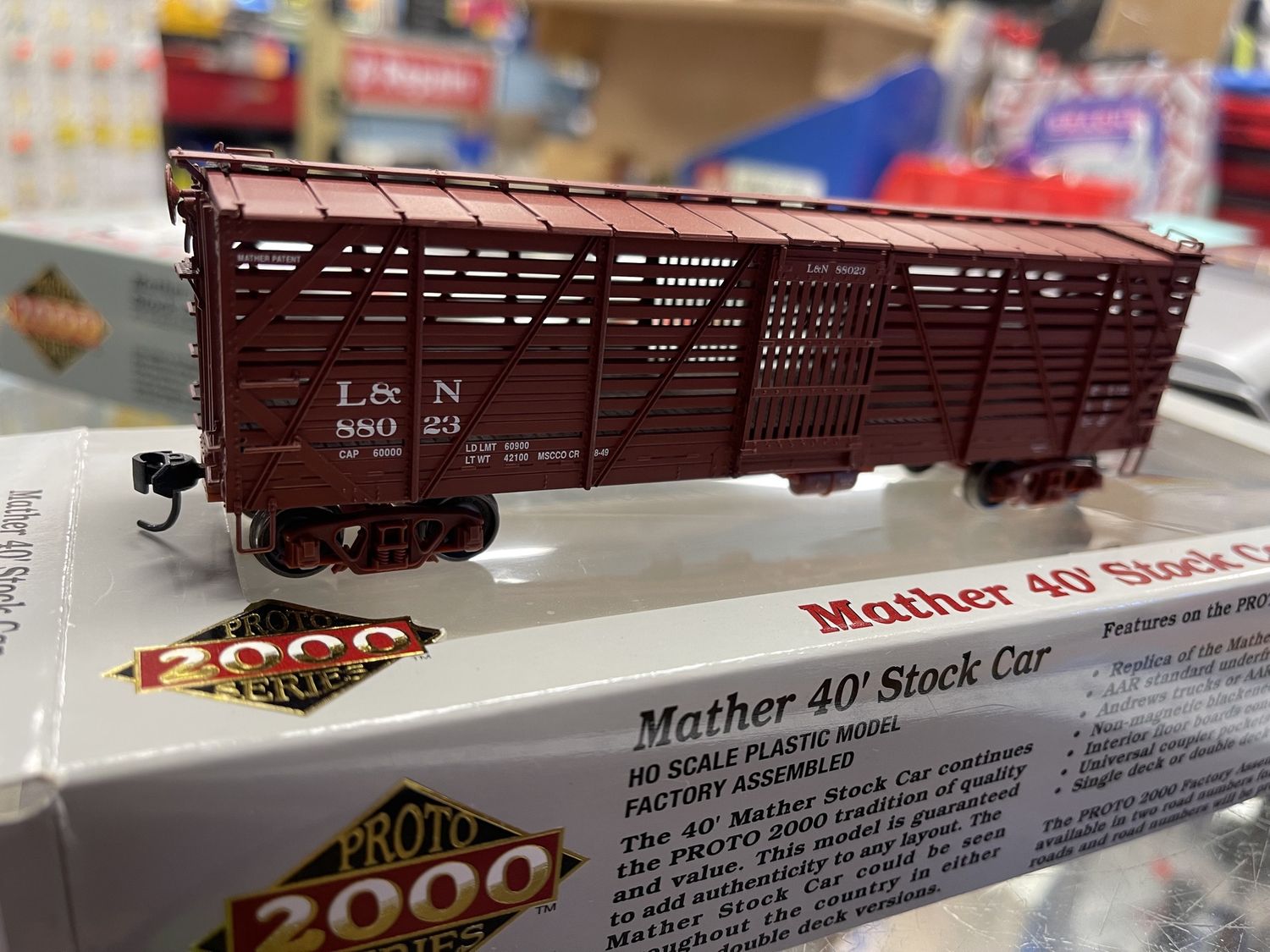 Used HO Proto 2000 L&amp;N #88023 Single Deck