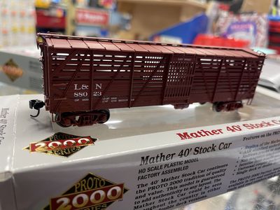 Used HO Proto 2000 L&amp;N #88023 Single Deck