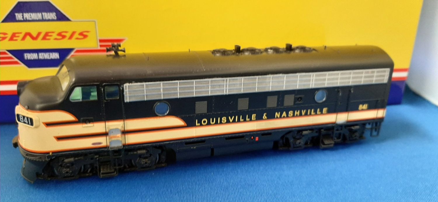 Used HO DCC W/SOUND Atheran L&amp;N F-7A Freight 841-B