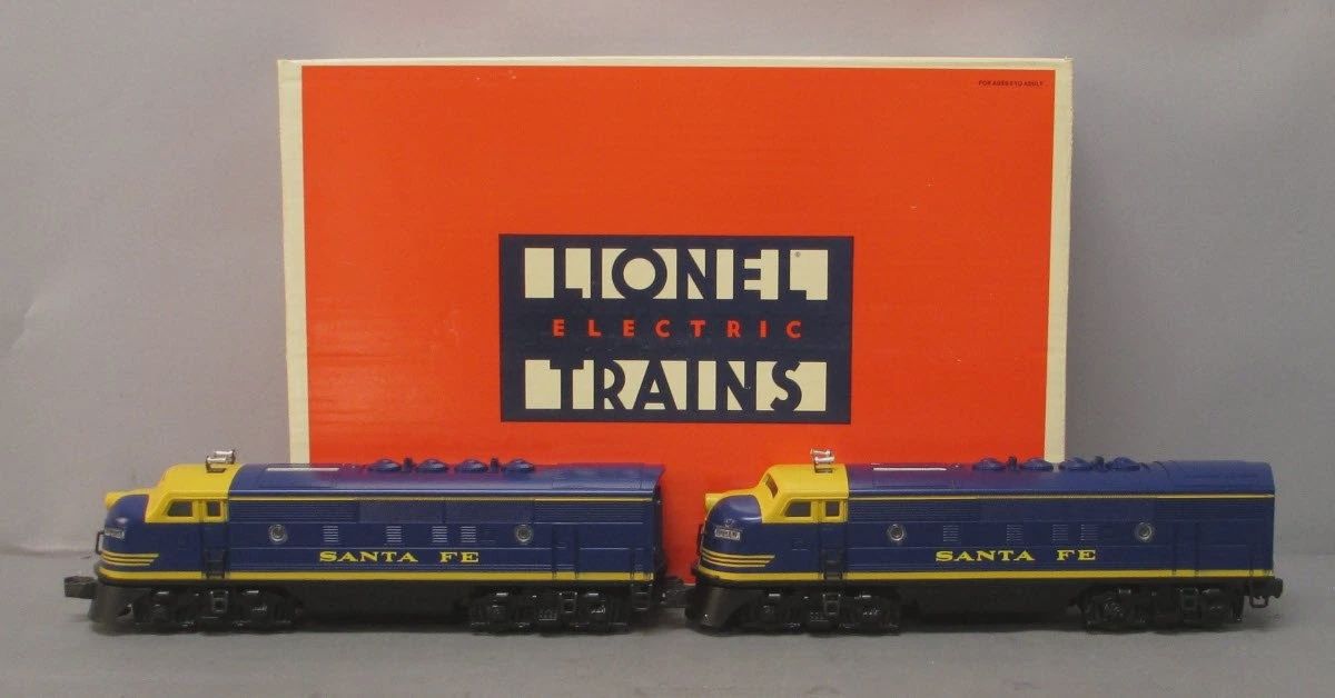 Used O Lionel Santa Fe F3 AA Units