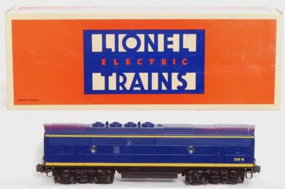 Used O Lionel ATSF F-3 B-Unit with railsounds