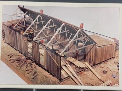 HO JV Models #2021 Lucus Sawmill Craftsman Kit NIB!