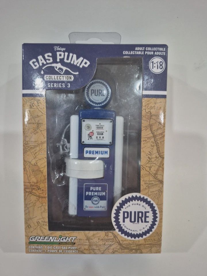 Used 1:18 scale Pure Gas Pump