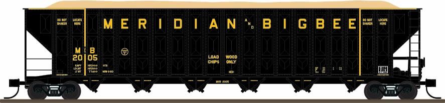 (Pre-Order) Trainworx N TWX2705805 "Meridian Bigbee" Wood Chip Hopper