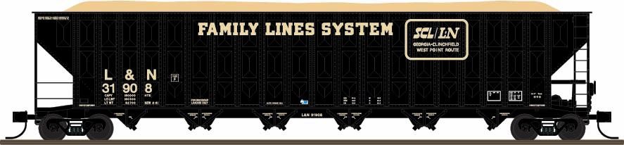 (Pre-Order) Trainworx N TWX2700909 "L&amp;N Family Lines System" Wood Chip Hopper