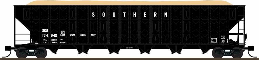 (Pre-Order) Trainworx N TWX2703509 "Southern" Wood Chip Hopper