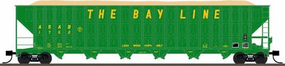 (Pre-Order) Trainworx N TWX2705602 "The Bay Line" ASAB Wood Chip Hopper