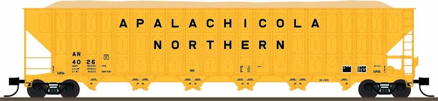 (Pre-Order) Trainworx N TWX2705704 "Apalachicola Northern" AN Wood Chip Hopper