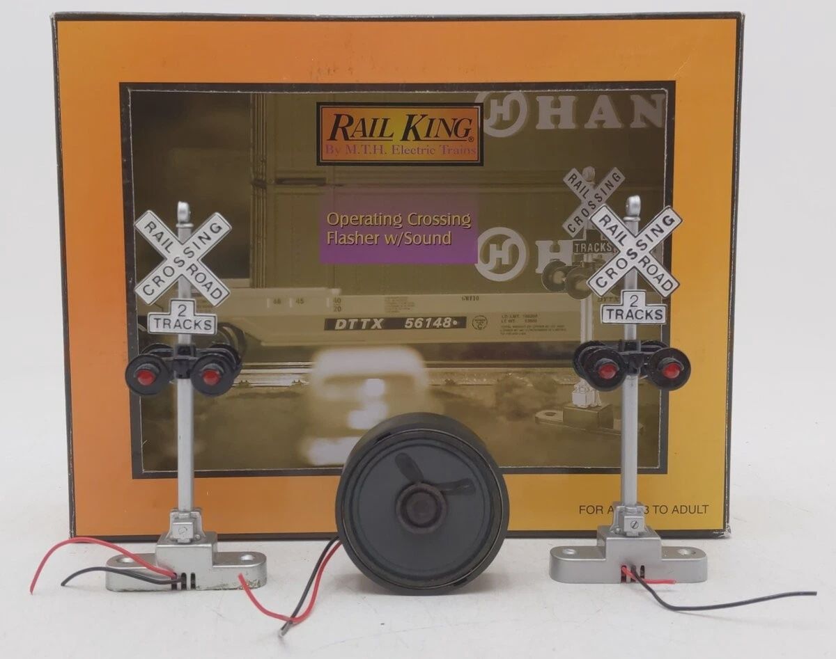 .Used MTH O 30-11014 RailKing Scale Flasher w/Sound