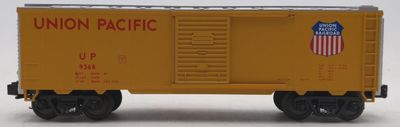 Used O MTH 33-7402 UP Single Door Boxcar Road #9368