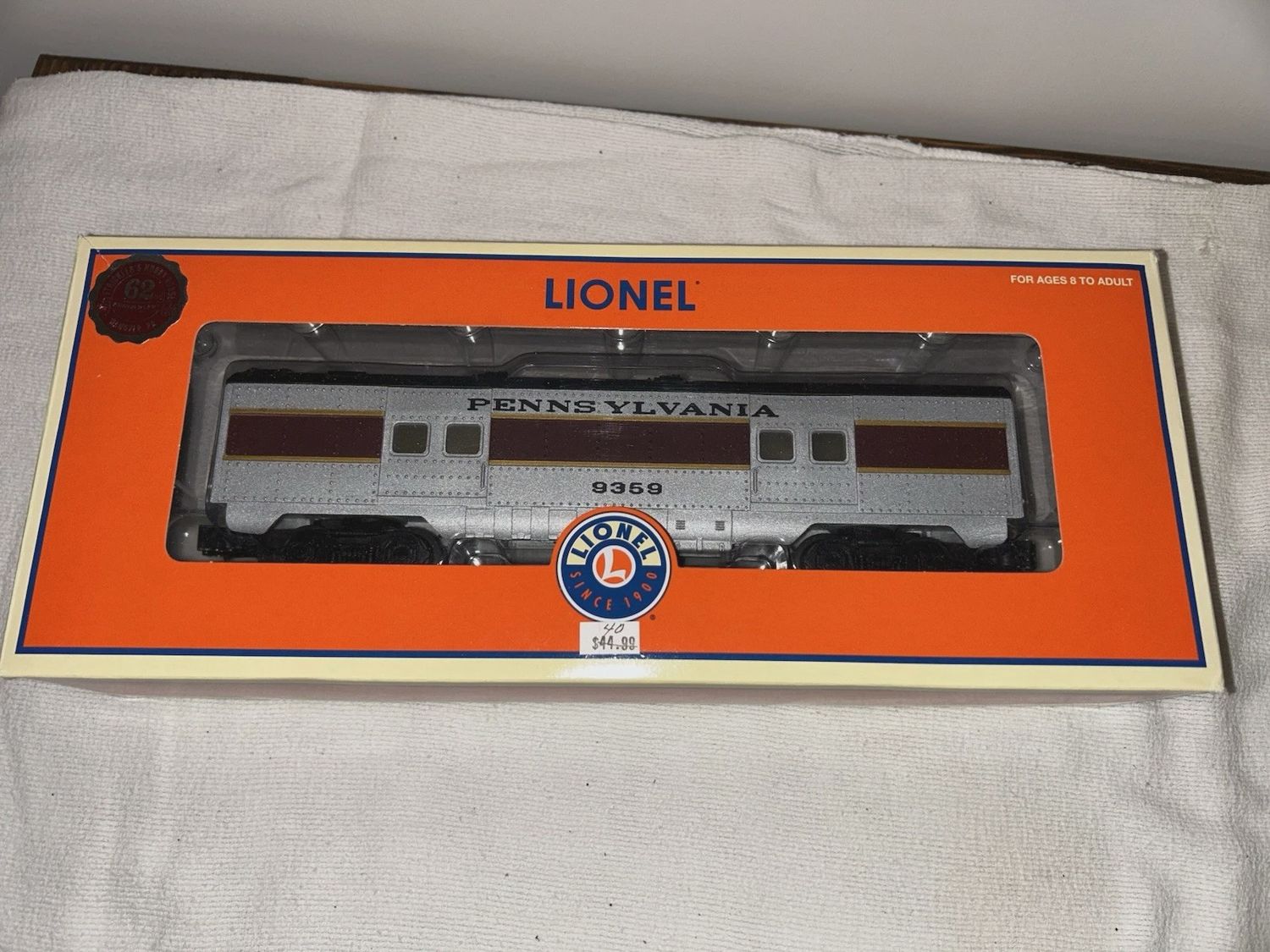 Used O Lionel 6-25199 Pennsylvania Baggage Car