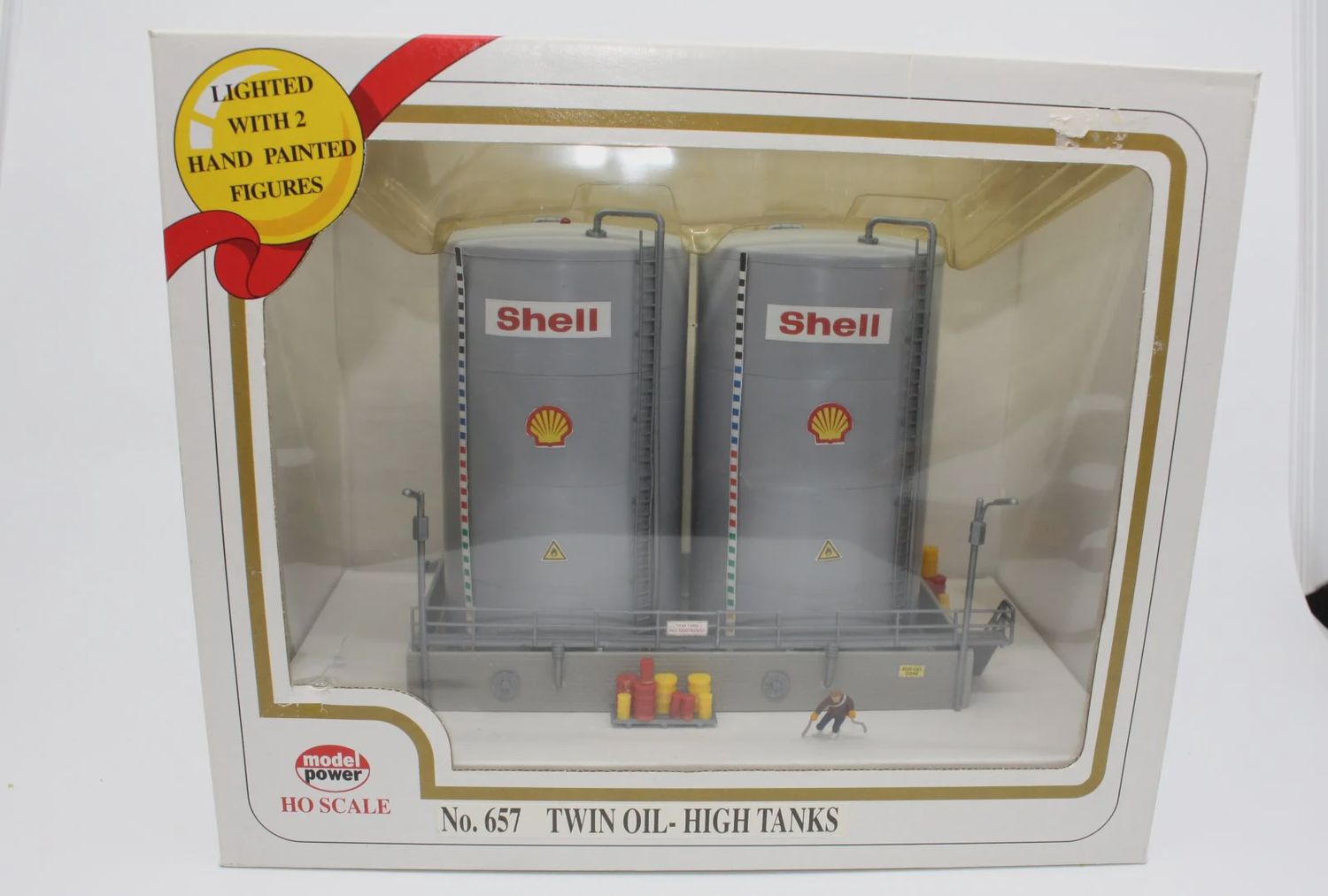 Used HO Model Power 657 Twin Oil - High Tanks w/Light