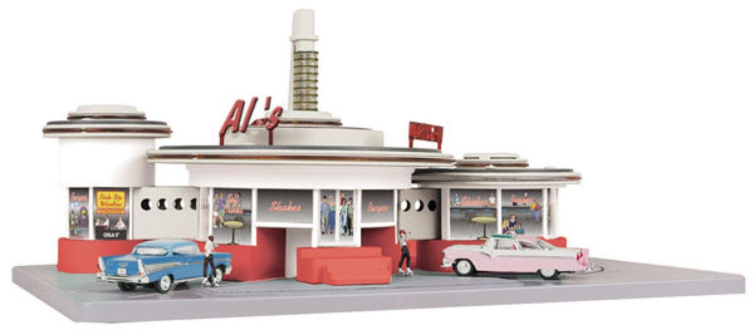 Used O MTH 30-9148 Al&#39;s Drive-In Diner