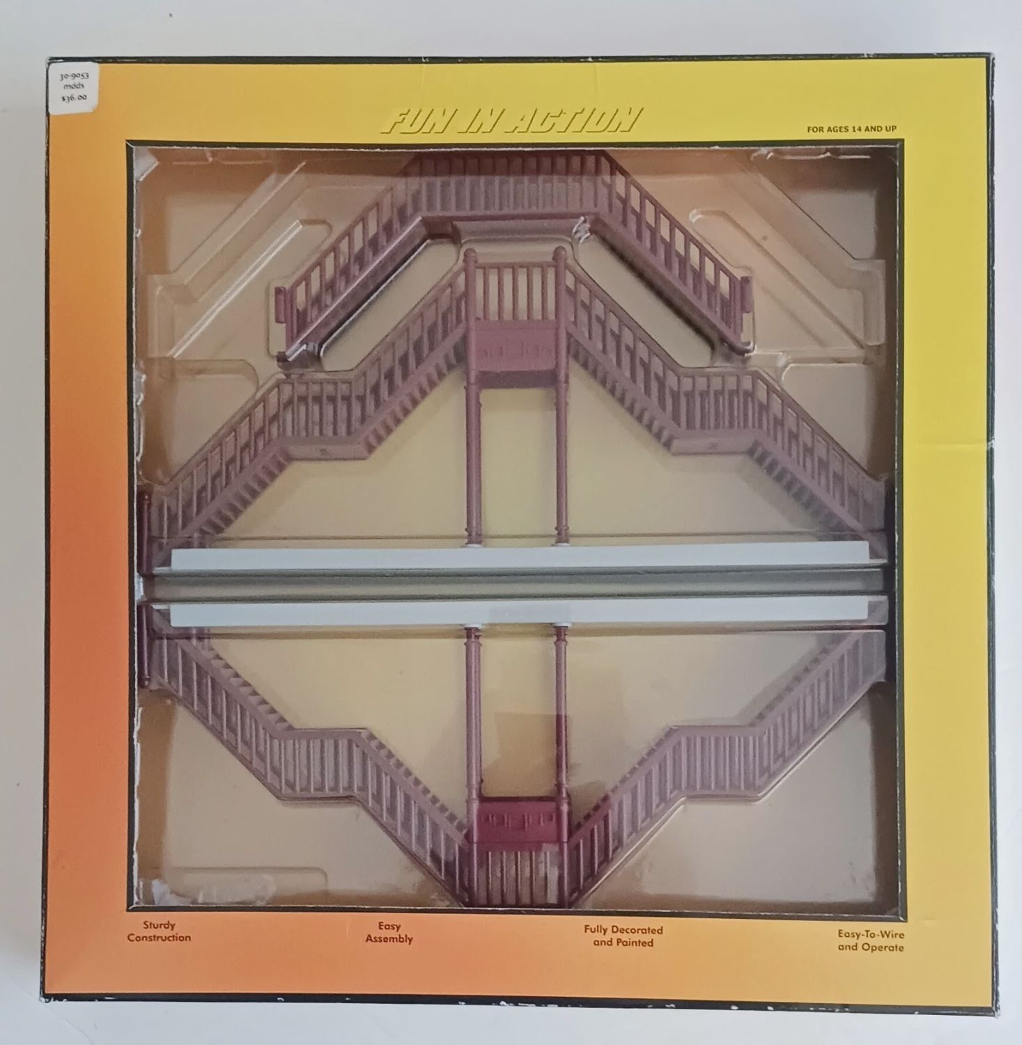 Used O MTH 30-9053 Pedestrian Crosswalk