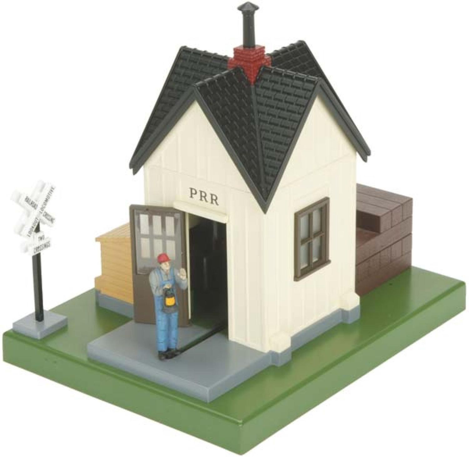 Used O MTH 30-9147 PRR Operating Watchman&#39;s Shanty