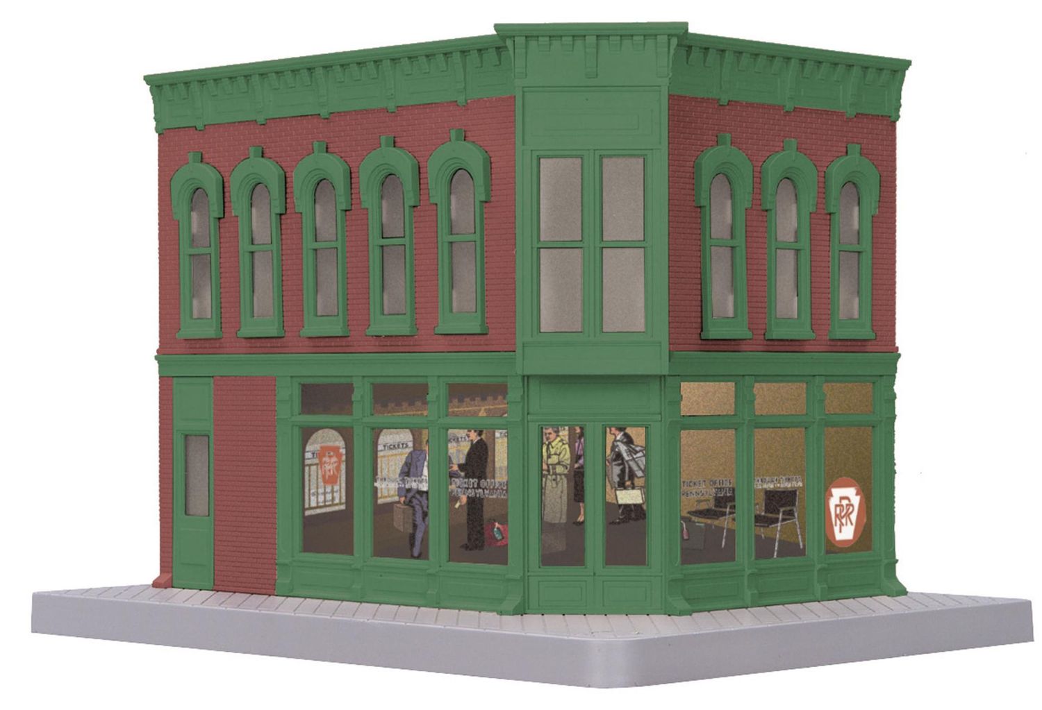 Used O MTH 30-90158 PRR Ticket Office