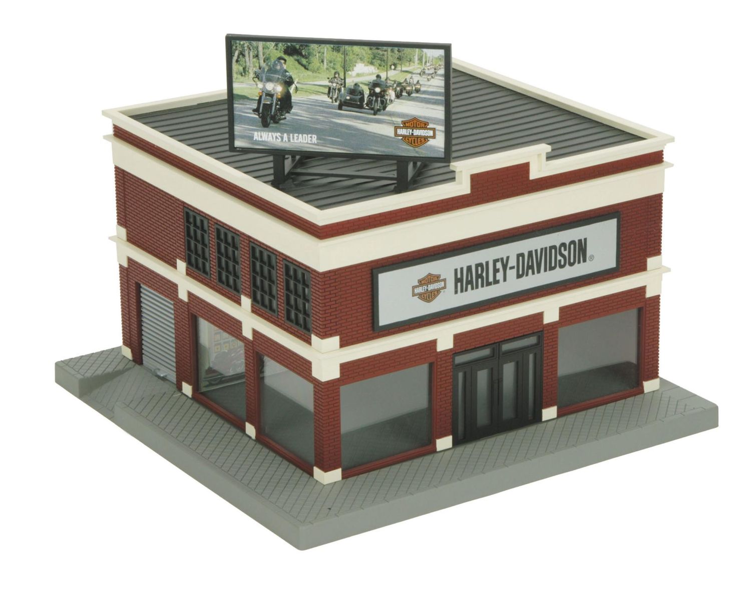Used O MTH #1 Commercial Building &quot;Harley Davidson&quot; Motorcycle Dealership