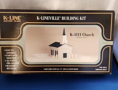 Used O K-Line K-4111 Church Kit