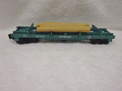 Used O Lionel NYC 37000 Log Dump Car