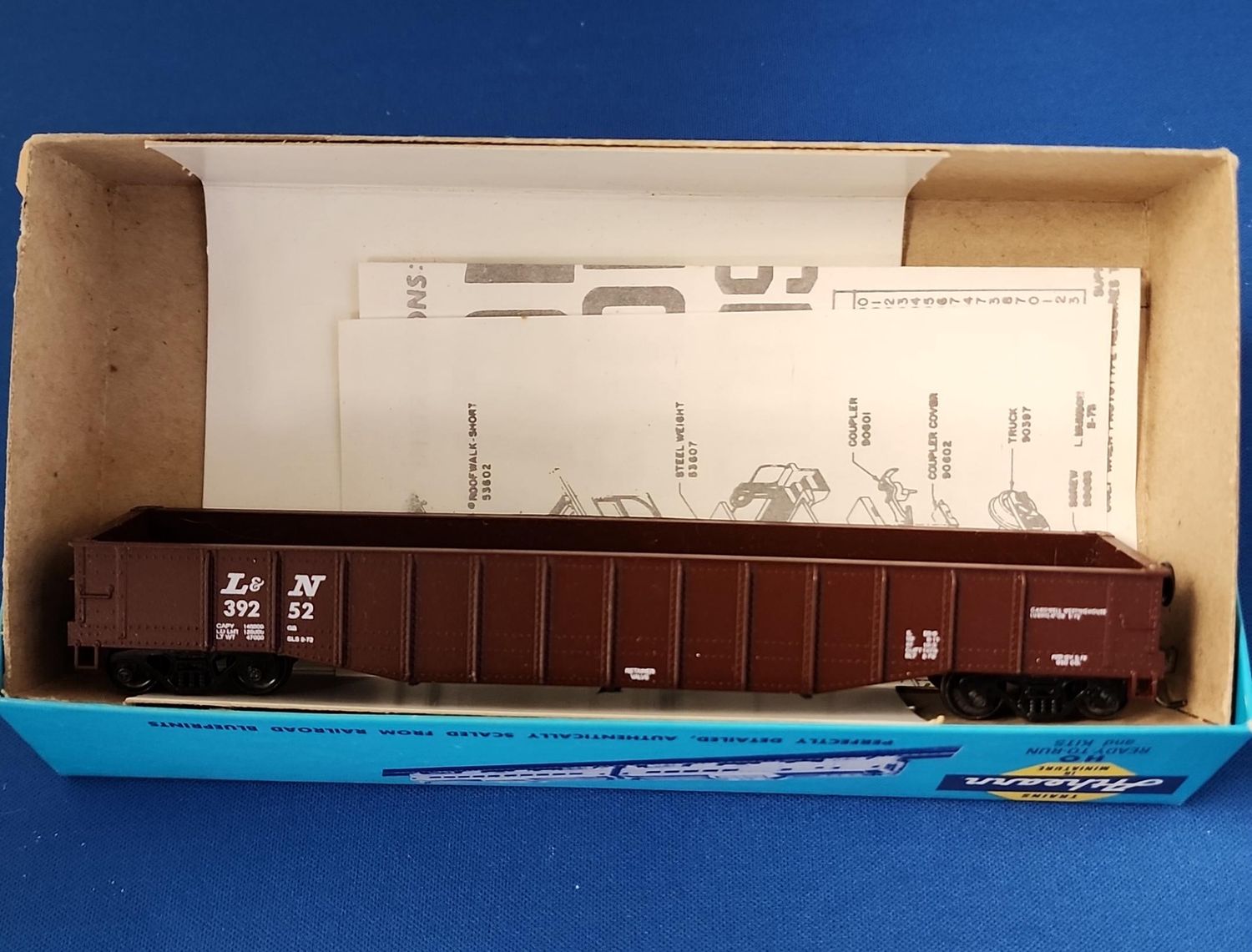 Used HO Athearn Gondola L&amp;N 39252 Like New