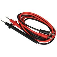 Jameco 77746 Test Leads, Banana, 42" 1 red &amp; 1 Black 1.5" w/5" Probe